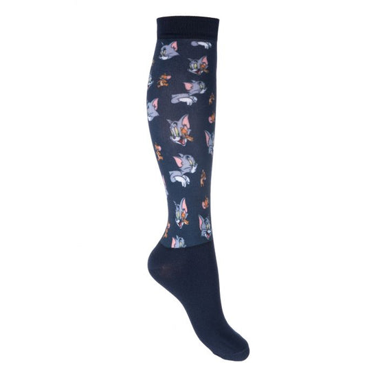 Tom and Jerry Riding Socks