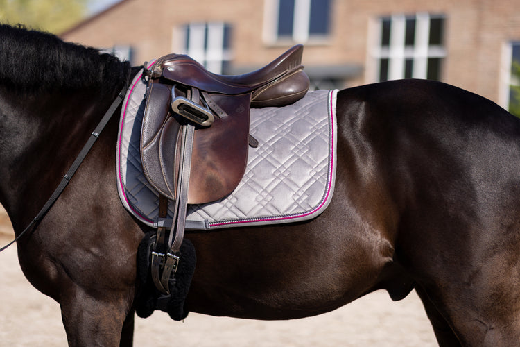 HKM Saddle Pad Grey