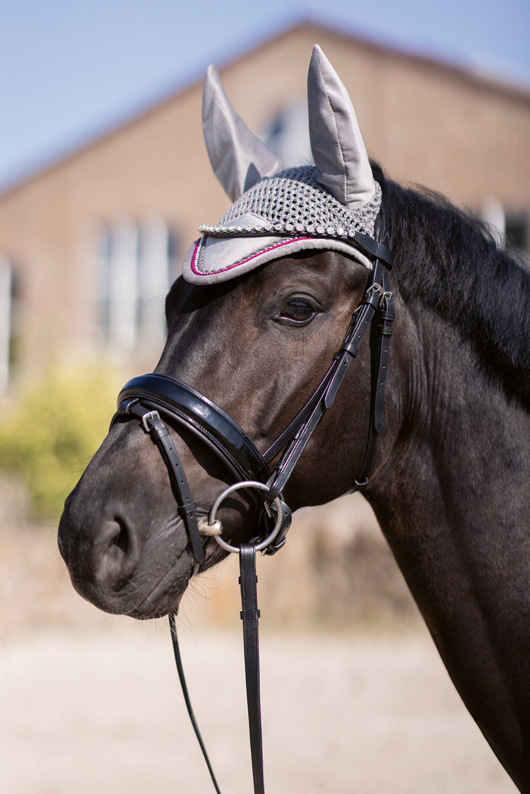 HKM Ear Bonnet Grey