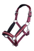 Head collar wine red