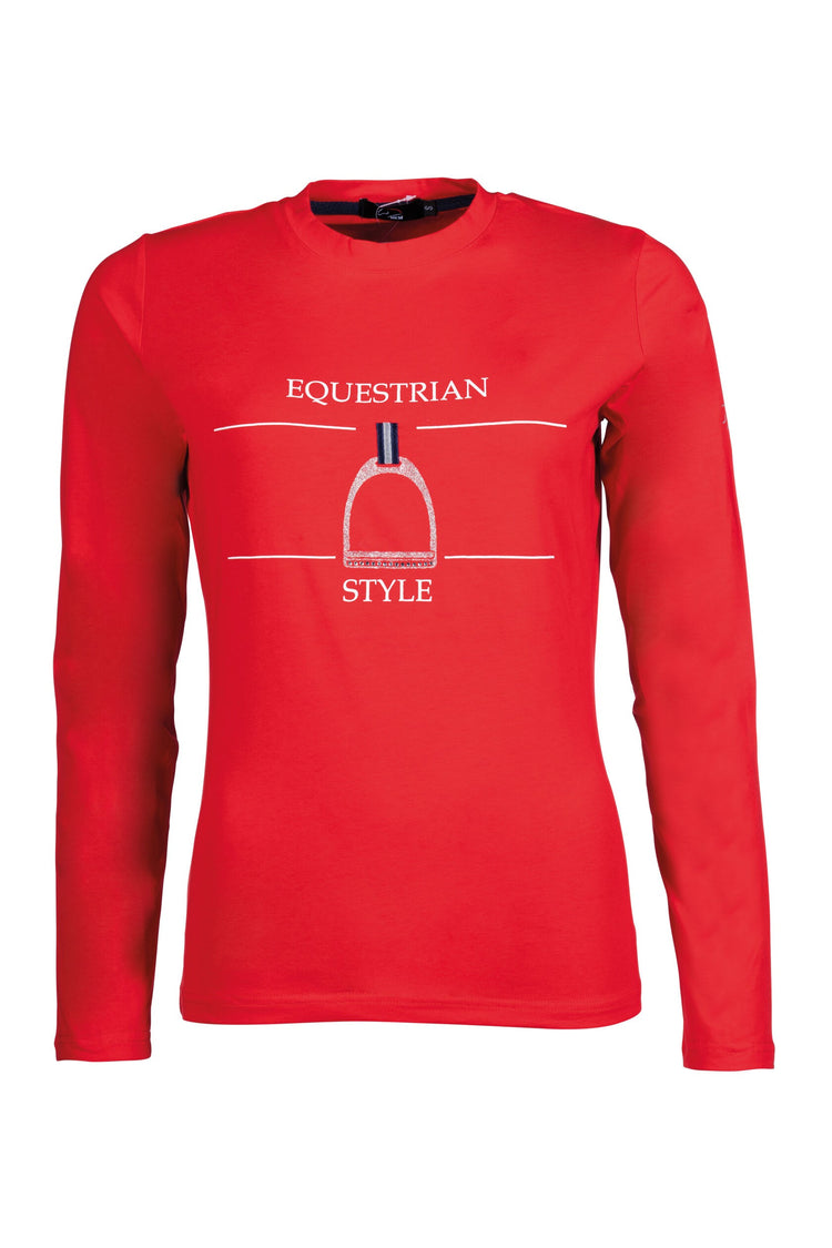 Equestrian Longsleeve Red