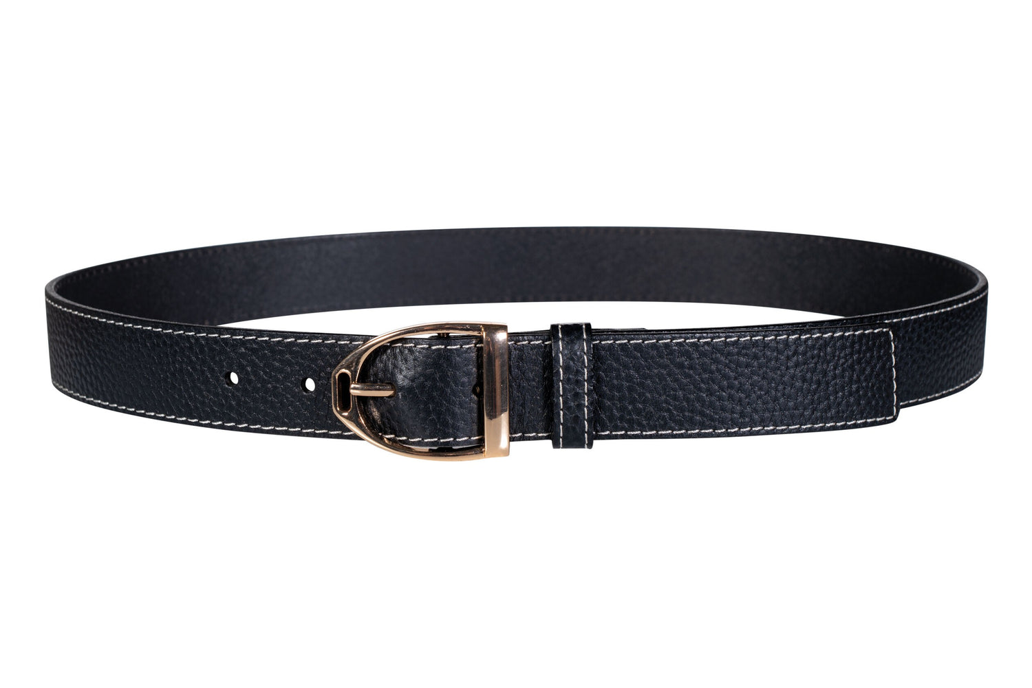 Equestrian belt with stirrup