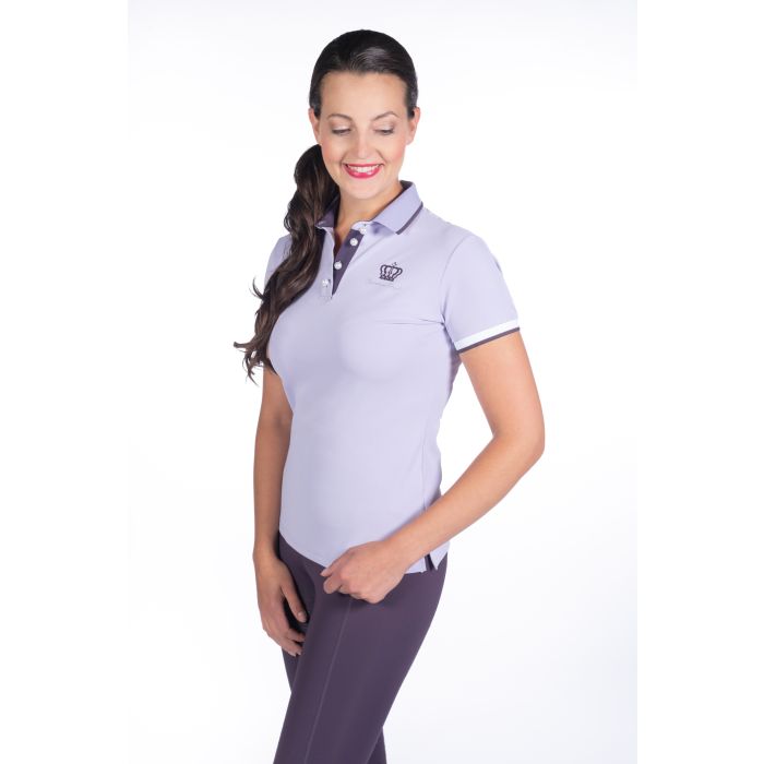 lavender shirt