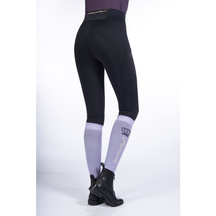 Riding leggings with phone pocket