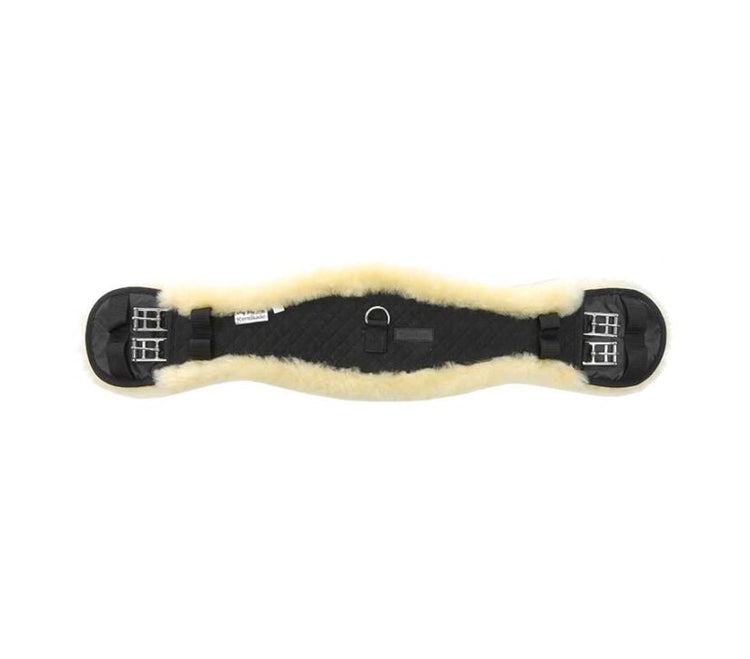 Dressage girth with genuine wool
