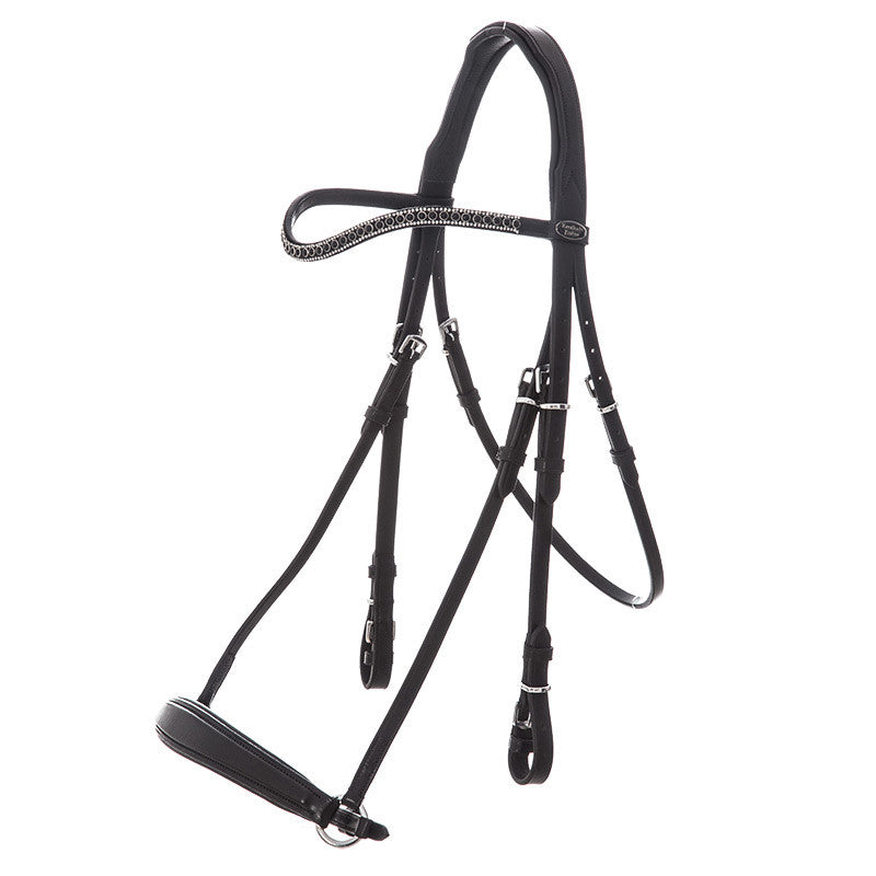 Cheap drop noseband bridle