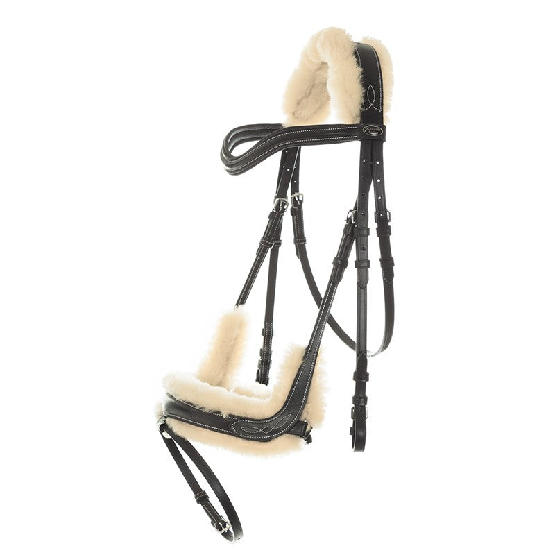 Ivy Sheepskin Bridle