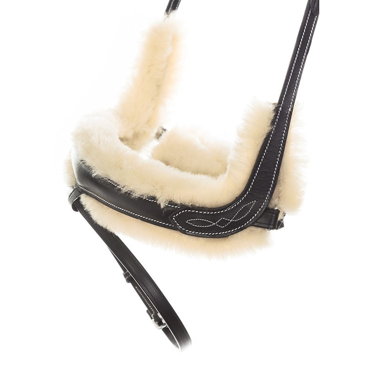 Bridle with sheepskin