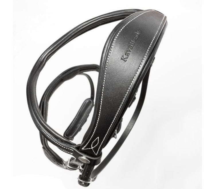 Bridle with English noseband