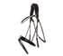 Rolled Leather bridle with patent noseband