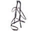 Mexican noseband bridle with removable sheepskin padding