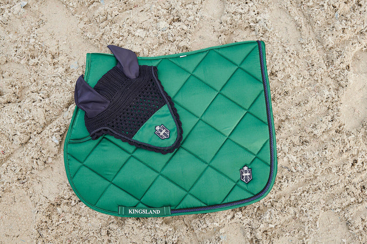 Kingsland Green Saddle Pad Set