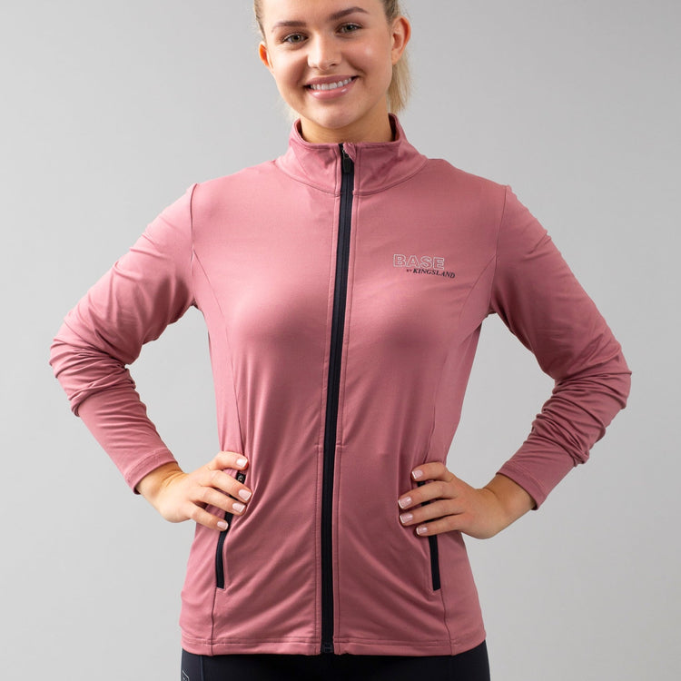 Pink equestrian training jacket for summer