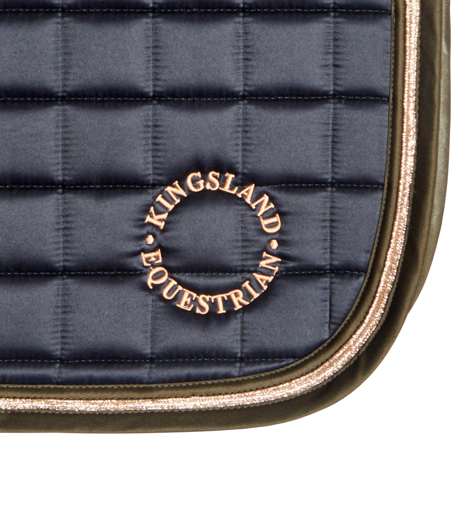 kingsland jumping saddle pad navy