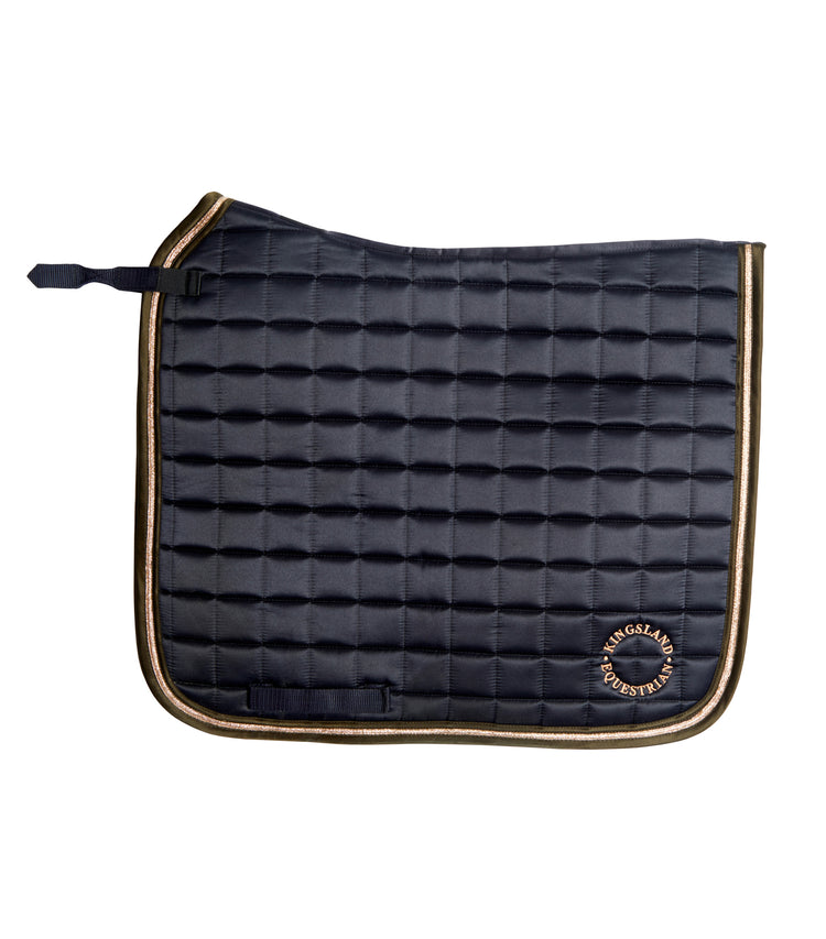 kingsland dressage saddle pad navy