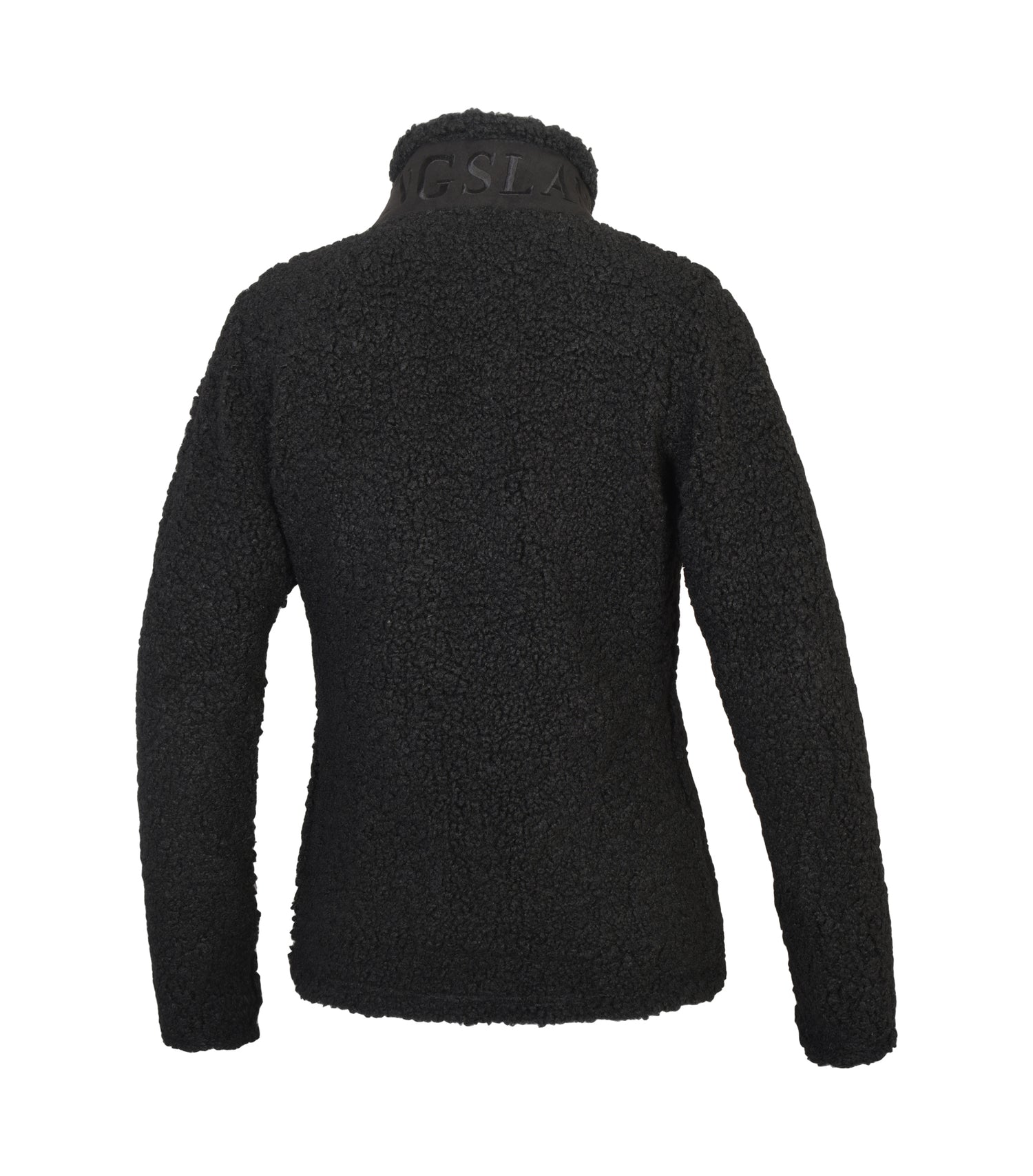 sherpa fleece jacket black