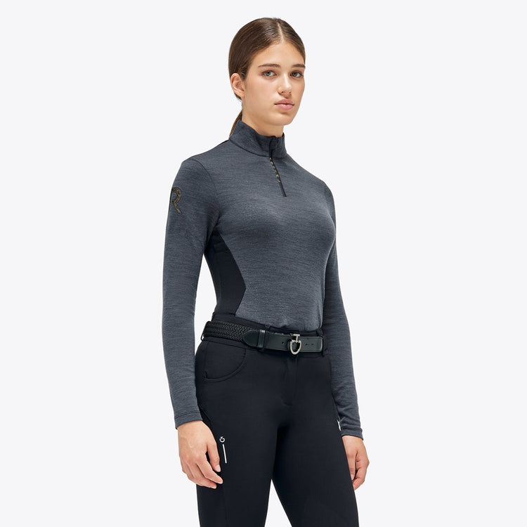 Cavalleria Toscana wool training shirt