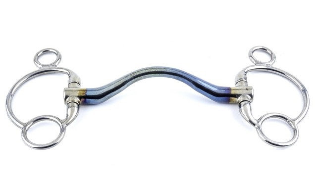 2.5 ring gag bit with port