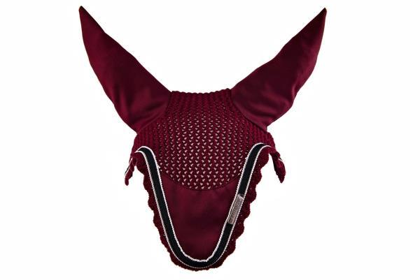 Burgundy Fly Veil