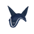 Navy ear bonnet