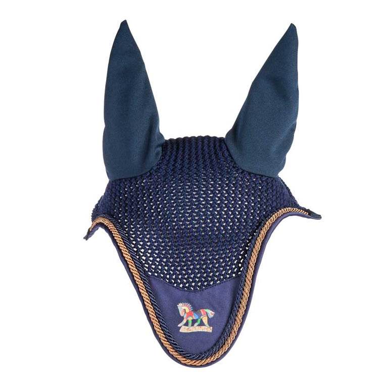 Navy Gold Fly Hat