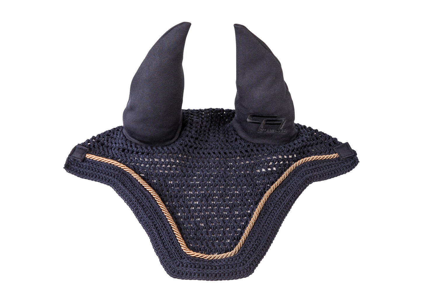 Navy ear bonnet