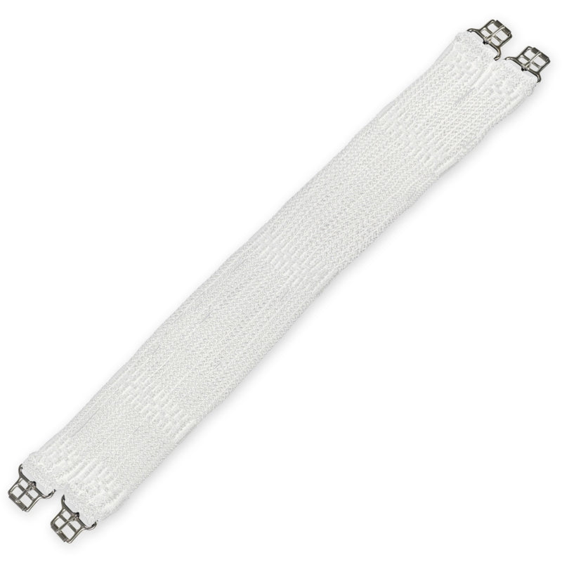 White string girth for horses