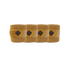 velvet fleece bandages for horses in yellow
