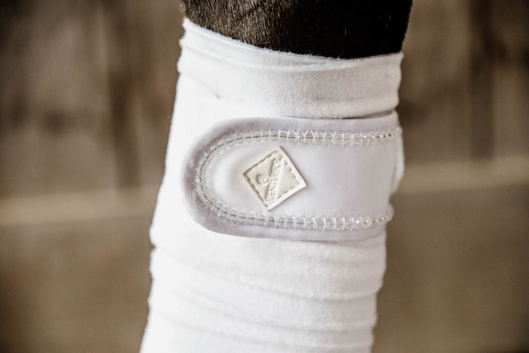 White Dressage Bandages