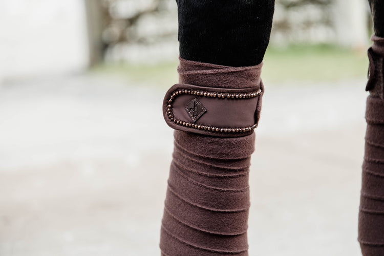 Brown Polar Fleece Bandages