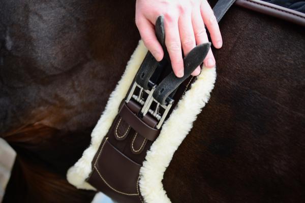 Sheepskin Stud Guard short