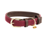 Burgundy Dog Collar