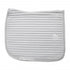 white dressage saddle pad with pearls
