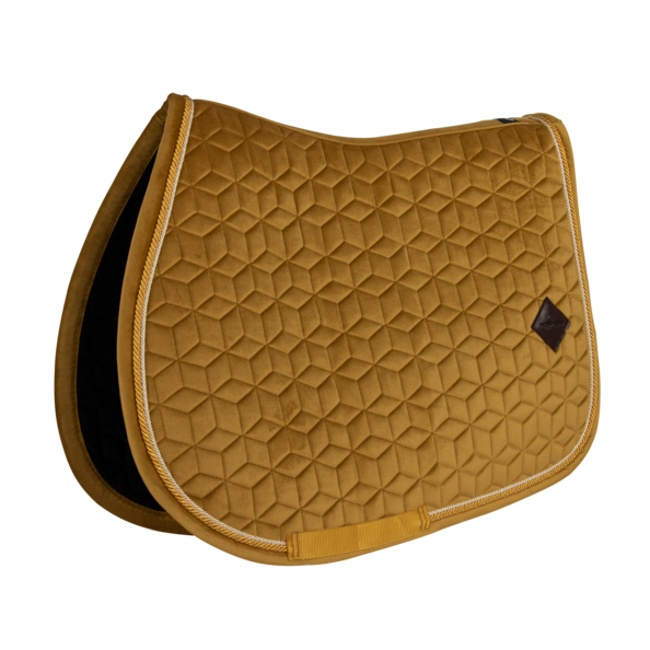 velvet saddle pad