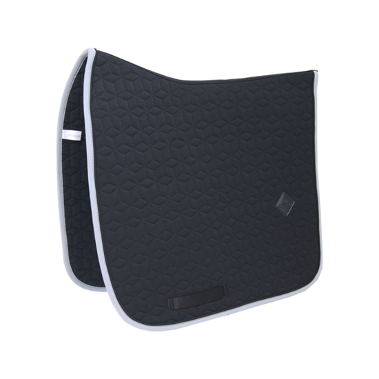 Black softshell saddle pad