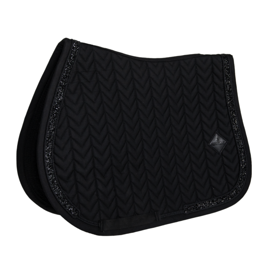 saddle pad glitter stone jumping pony