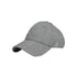 Grey Wool Effect Baseball Cap
