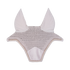 Pale pink ear bonnet for horses