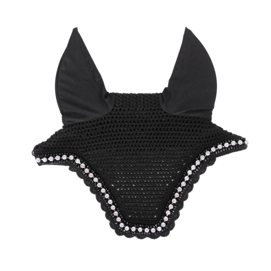 Ear bonnet for horses with big stones