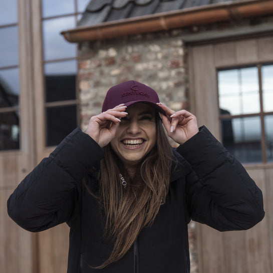 trucker cap bordeaux