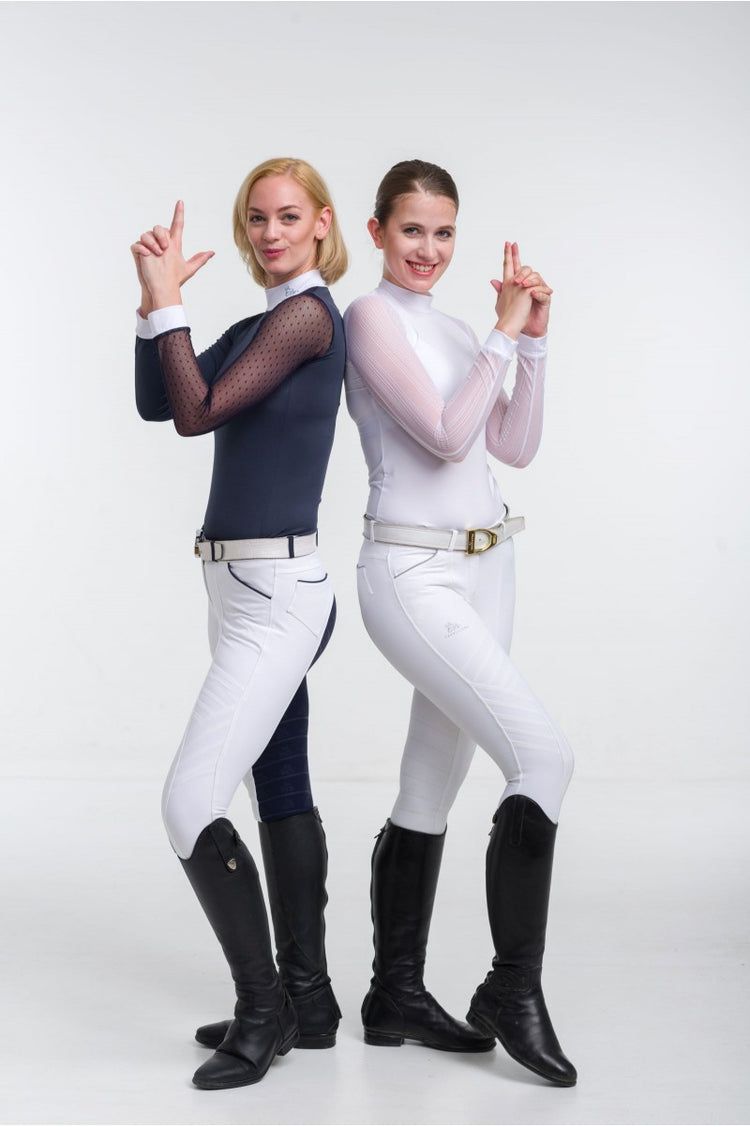 White show shirt by Cavalliera