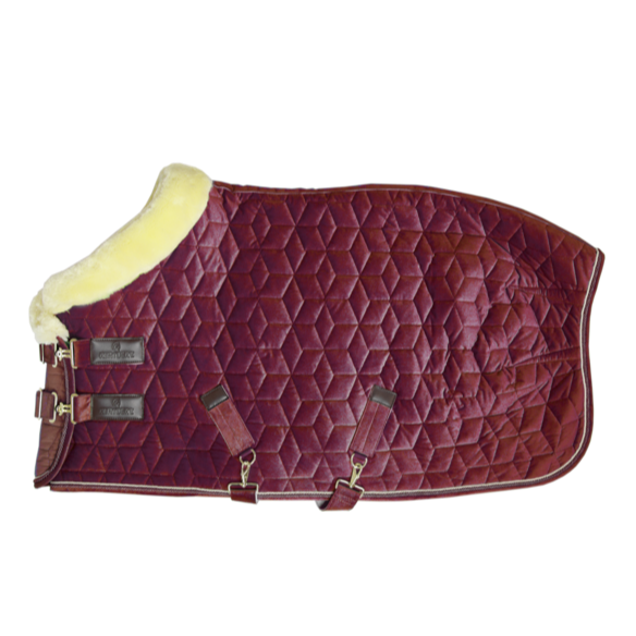 Kentucky Bordeaux Velvet Rug