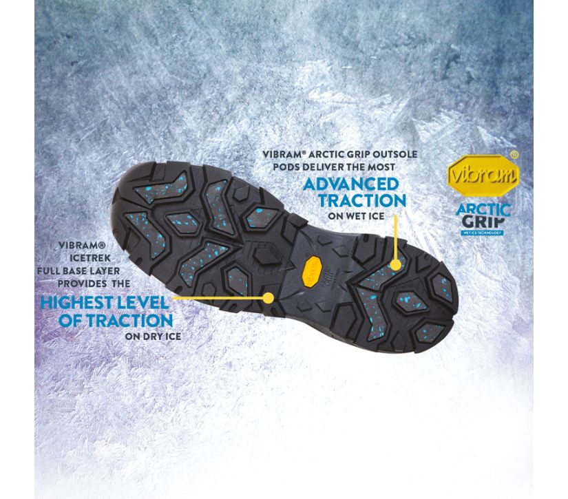 muck boot arctic ice mid black/ pink