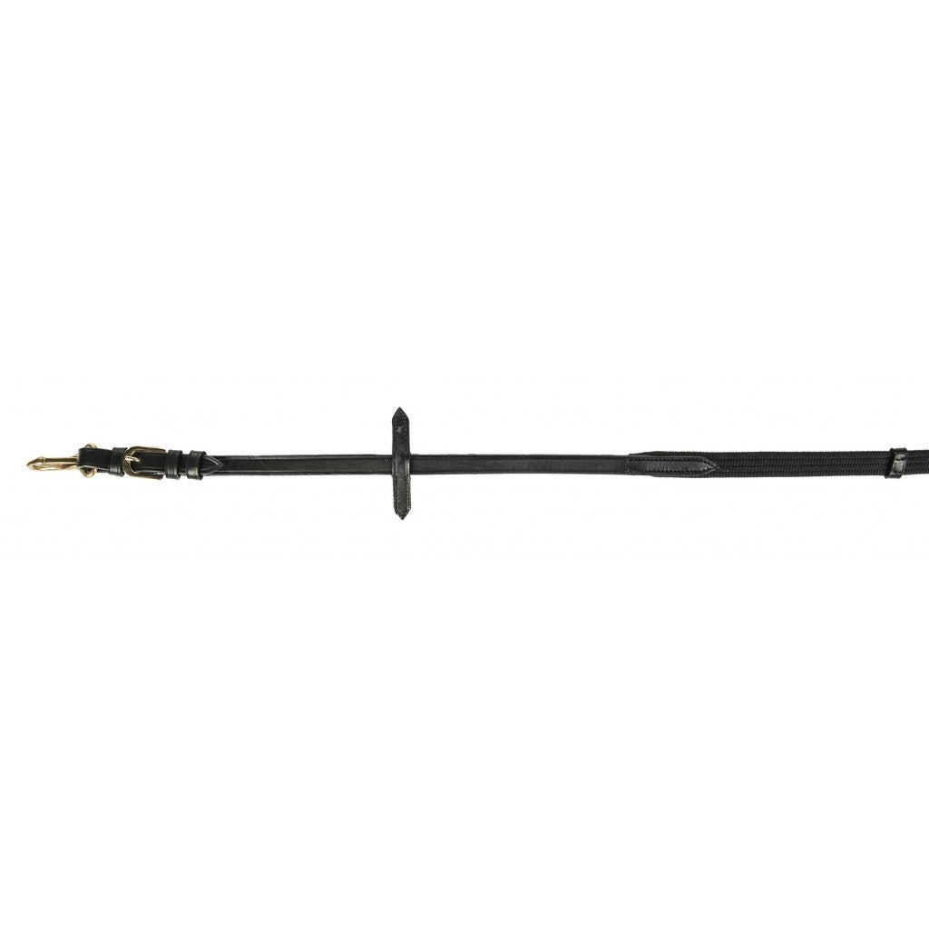 black bridle leather