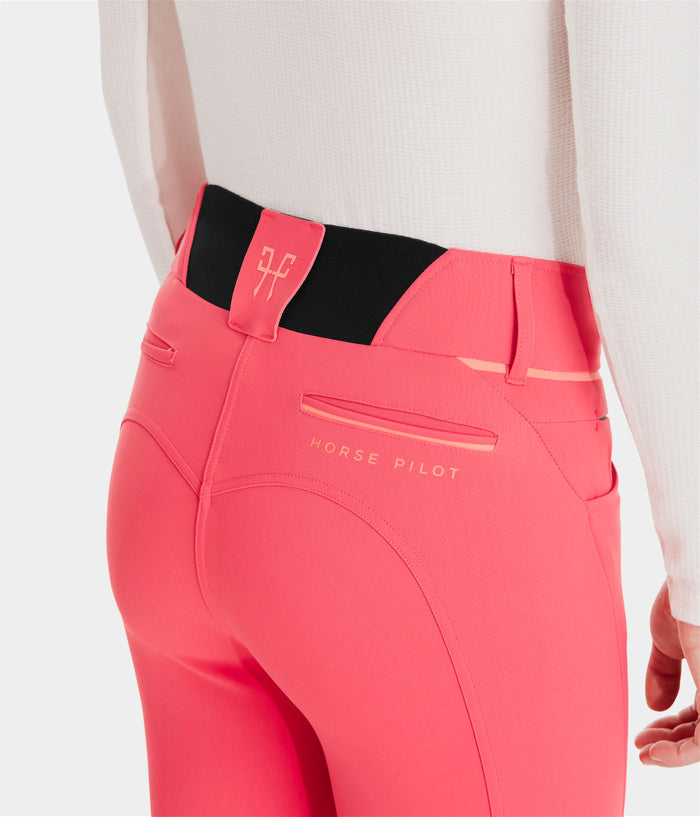 Pink ladies riding pants