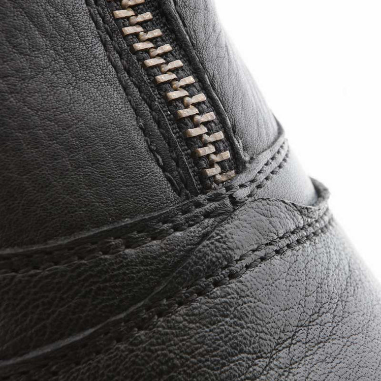 Stiefelette mit reißverschluss