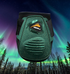 Green rear boot