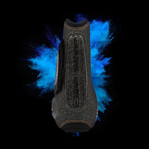 glitter tendon boots