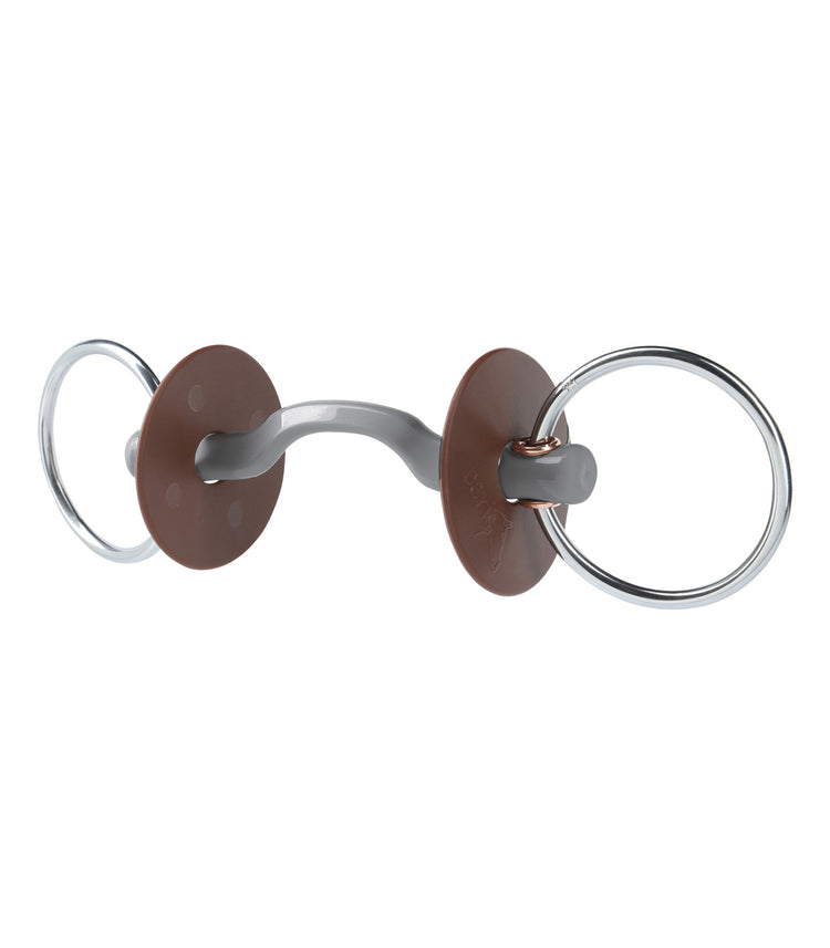 Beris Snaffle With Konnex Tongue Port, Thin, Ring 7,5 cm