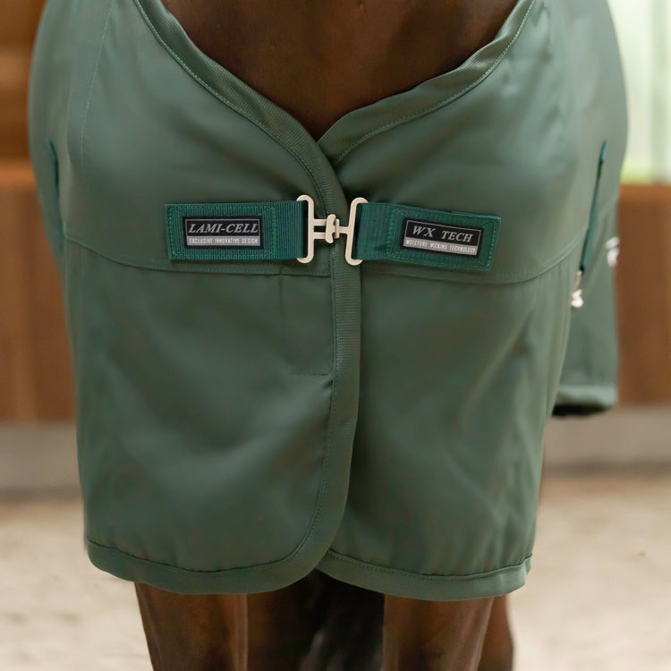 Quick drying cooler rug for horses